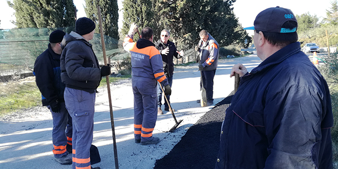 Započeli radovi na sanaciji Puta Orišca od sutra će ta ulica biti