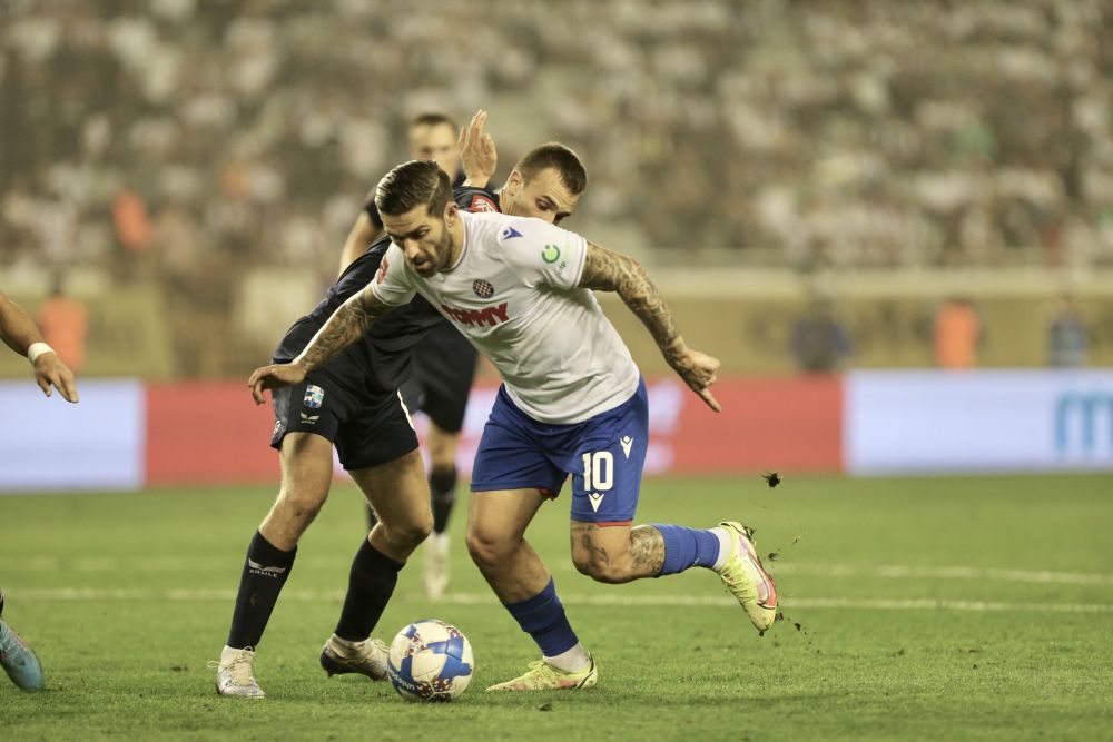 25.07.2021., Split - Hrvatski Telekom Prva liga, 2. kolo, HNK Hajduk - NK  Osijek. Mierez Ramon Nazareno Photo: Ivo Cagalj/PIXSELL Stock Photo - Alamy