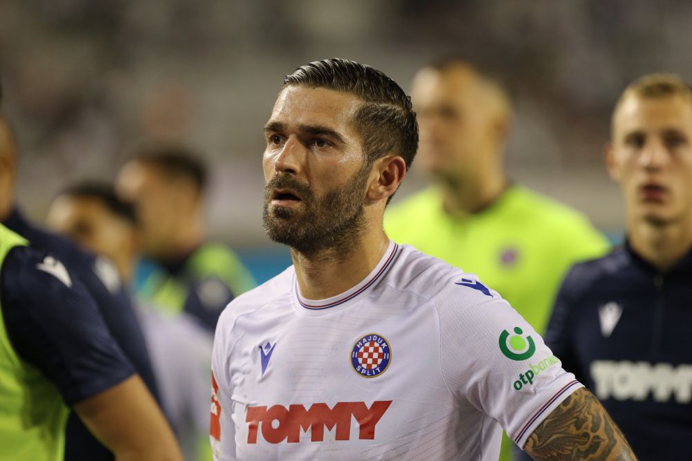 25.07.2021., Split - Hrvatski Telekom Prva liga, 2. kolo, HNK Hajduk - NK  Osijek. Mierez Ramon Nazareno Photo: Ivo Cagalj/PIXSELL Stock Photo - Alamy