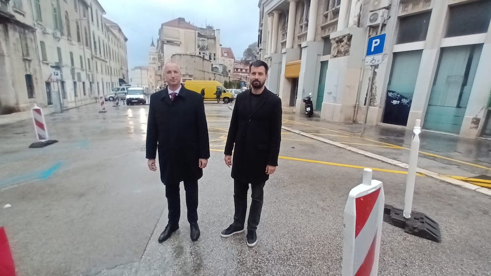 Puljak i Ivošević na Prokurativama | foto: Veljko Martinović