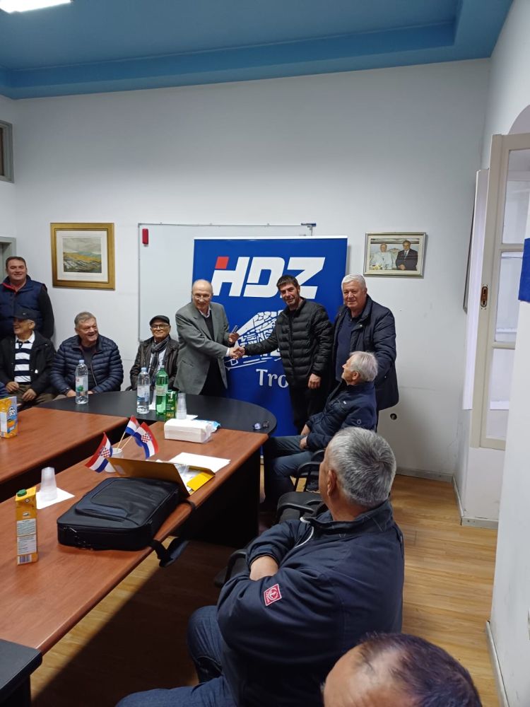 Mobilizacija utemeljitelja u Trogiru HDZ Splitskodalmatinske županije