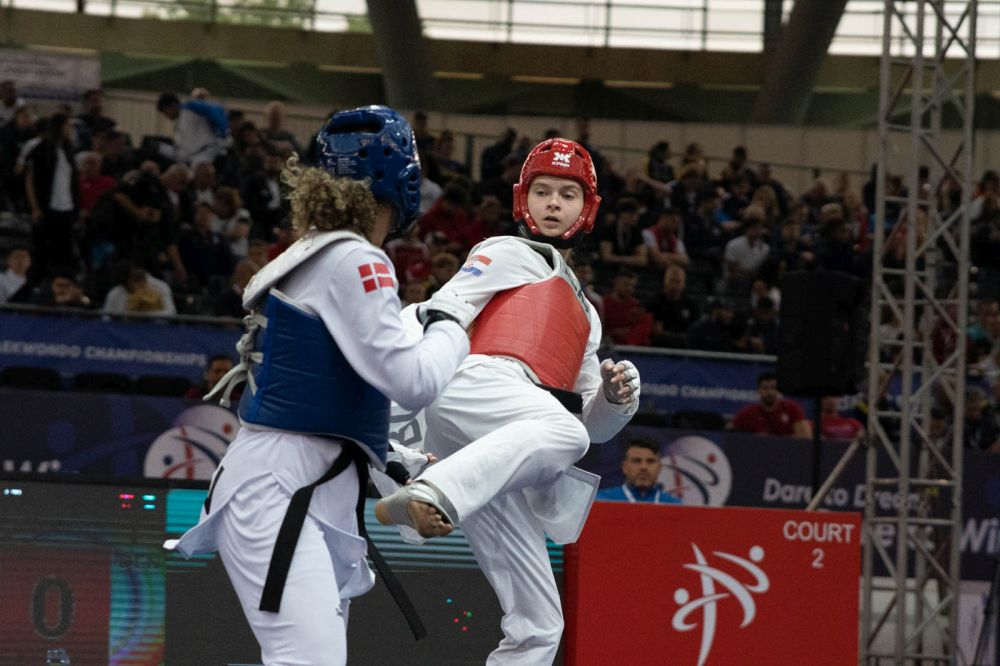 Taekwondo Nika Karabatić je prvakinja Europe Dalmatinski portal