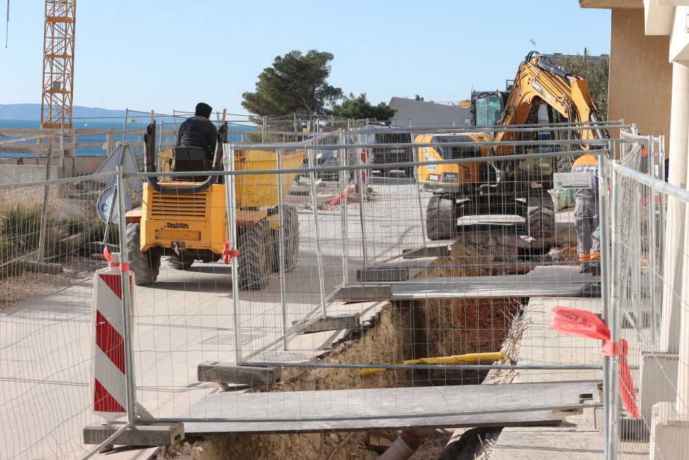 Radovi na Žnjanu | Foto: Veljko Martinović