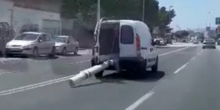 VIDEO Kako prevesti cijev koja je dva puta dulja od vozila
