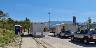 TESTIRANJE NA TURSKOJ KULI Drive in testiranje preselilo iz luke