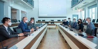 Gradonačelnik Puljak sa zamjenicima nastavio s nastupnim posjetima istaknutim institucijama