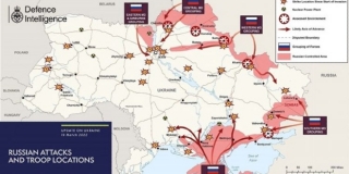 Britanci objavili novu kartu ruskih napada i osvajanja
