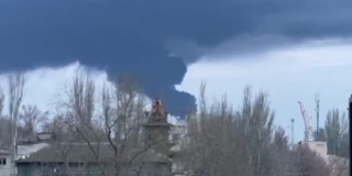 VIDEO Eksplozije i crni dim nad Odesom