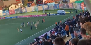 VIDEO: Pogledajte kako su navijači Hajduka ispratili igrače u Koprivnici