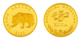 Najnoviji investicijski zlatnik - zlatnih pet kuna