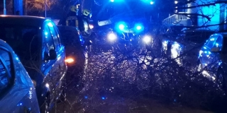 FOTO Palo stablo u Spinutu, policija i vatrogasci u akciji