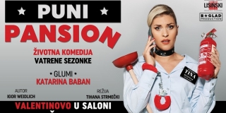VALENTINOVO U COMEDY CLUBU SALONA Komedija 'Puni pansion'