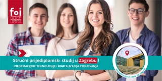 Fakultet organizacije i informatike otvara studij i u Zagrebu, jedini koji povezuje poslovna znanja i informatiku!
