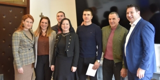 Grdonačelnik Kaštela primio Luku Žuljevića i Antu Buzova koji su ostvarili veliki sportski uspjeh u Portugalu