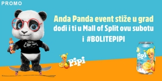 Družimo se s Andom Pandom ovu subotu u Mall of Splitu!