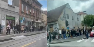 VIDEO Ne nazire se kraj redu na izbornom mjestu za ljude s prebivalištem izvan Zagreba
