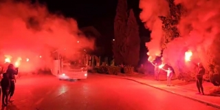 VIDEO Pogledajte spektakularan doček Hajdukovih 'tića' na Poljudu