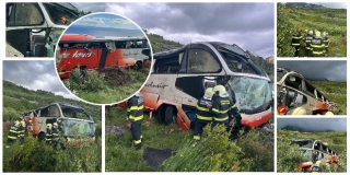 FOTO/VIDEO Autobus sletio u provaliju kraj Promajne