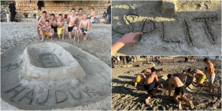 FOTO/VIDEO Pogledajte kakav su pješčani Poljud izgradili mladi splitski nogometaši