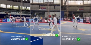 EUROPSKO PRVENSTVO U BEOGRADU Nove medalje za članove taekwondo kluba Marjan