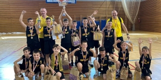 VELIKO SLAVLJE U PAZINU 'Žuta' dica prvaci Hrvatske u kategoriji U-11