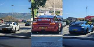 FOTOGALERIJA Porschei plijene pažnju u Splitu