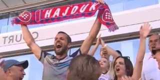 VIDEO Pavić osvajanje Roland Garrosa proslavio uz Hajdukov šal
