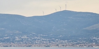 FOTO/VIDEO: S ponistre se vidi - vjetroelektrana