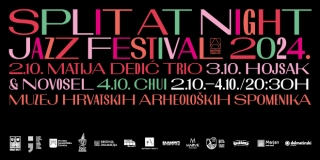 Matija Dedić, Chui, Hojsak & Novosel - u prodaji ulaznice za novo muzejsko izdanje Split at Night Jazz Festivala od 2. do 4. listopada