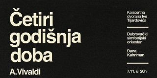 HRVATSKI DOM Vivaldijeva 'Četiri godišnja doba' u izvedbi Dubrovačkog simfonijskog orkestra i Đane Kahriman