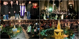 FOTO/VIDEO: I TEBI I TVOJIMA Na Peristilu je zasjala prva adventska svijeća. Službeno je počelo blagdansko vrijeme