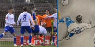 Fenomenalan Livajin gol ovjekovječen - slikom
