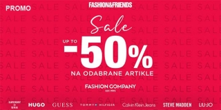 POČEO JE MODNI VAL LJETA: Do 50 % popusta u Fashion&Friends trgovinama i online!