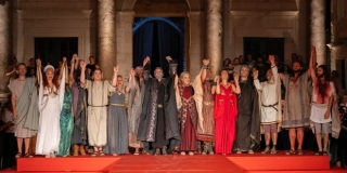 FOTO/VIDEO Premijera Dioklecijana na otvaranju 71. Splitskog ljeta ispraćena gromoglasnim pljeskom