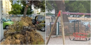 FOTO Još nisu sanirane sve posljedice nevremena na splitskim ulicama: 'Neke bi lokacije trebale biti prioritetne'