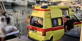 Hitna pomoć u ACI marini dočekala ozlijeđenog muškarca