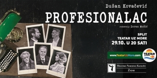 HNK Zadar na Teatru uz more: Kultna komedija 'Profesionalac' Dušana Kovačevića stiže u Loru