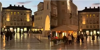 VIDEO Splitska Pjaca u ponedjeljak navečer bila je prava ljepotica