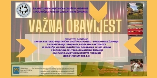 Objavljeni rezultati županijskog natječaja za kulturu 2025.