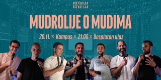 Mudrolije o mudima: Besplatni stand-up za studente na Kampusu