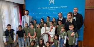 Za najmlađe pobjednike Vinkovačkih jeseni upriličen prijam u Splitsko-dalmatinskoj županiji