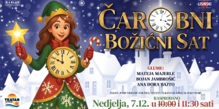 ČAROBNI BOŽIĆNI SAT: B Glad produkcija i KD 'Vatroslav Lisinski' donose novu hit božićnu predstavu za djecu