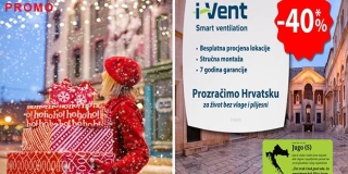 Najljepši dar za vaš dom – svjež i zdrav zrak bez vlage i plijesni! Iskoristite posebnu akciju i ostvarite 40 % popusta!