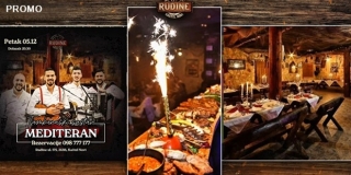 KONOBA RUDINE Glazba uživo, vrhunska hrana i tradicionalni ugođaj