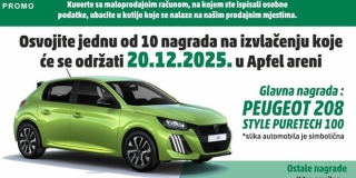 Velika nagradna igra Apfela '10 € za 10 nagrada'
