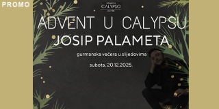 Blagdanska večer u Calypsu: Josip Palameta i njegov bend spremaju božićni koncert uz finu večeru