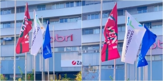 Arapović Bonačić: Izradili smo i postavili na trgu Dobri zastavu sa vizualnim identitetom našeg kotara