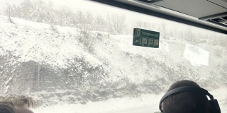 VIDEO Sniježna idila na putu od Zagreba prema Dalmaciji