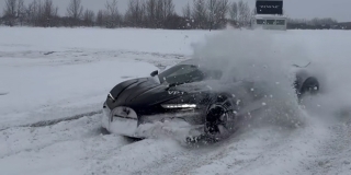 VIDEO Rimac pokazao kako se njegov Bugatti ponaša na snijegu