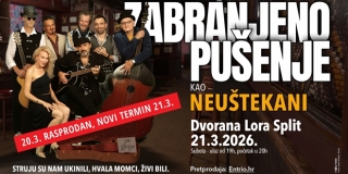 Zabranjeno pušenje: Neuštekani rasprodali koncert u Splitu